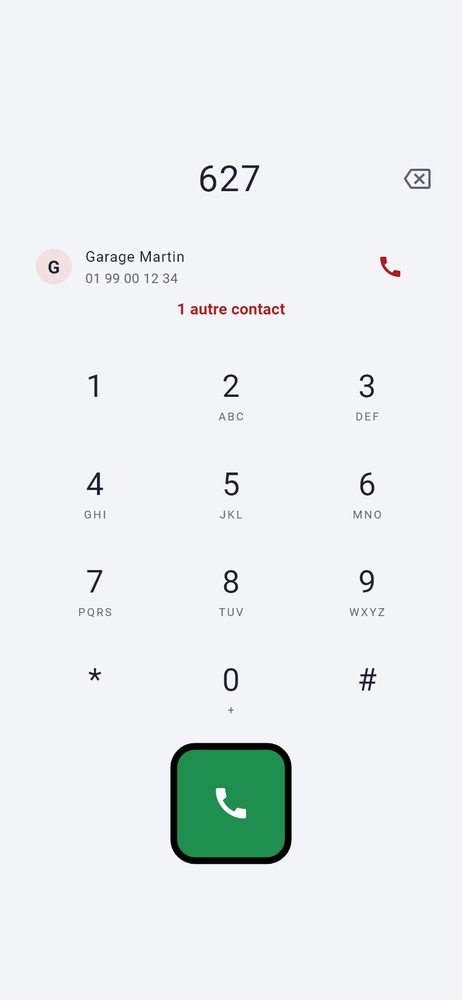 Clavier intelligent — capture de l’application